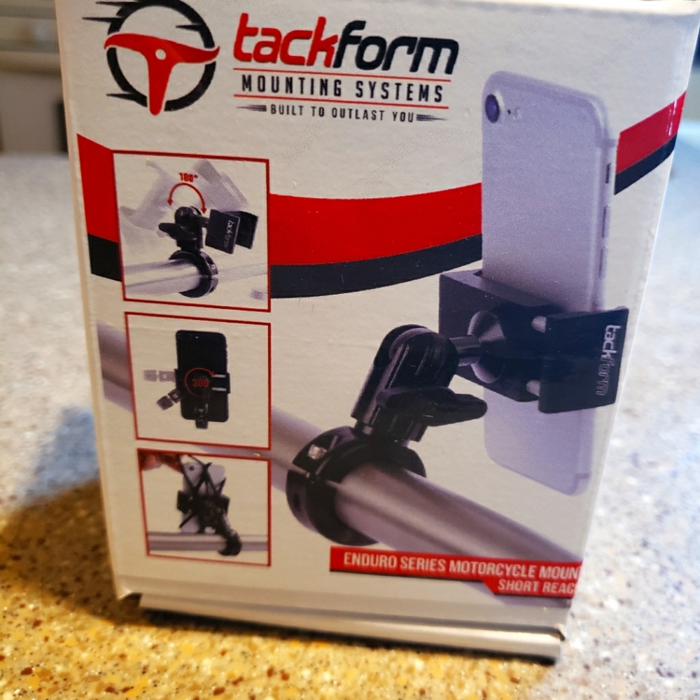 Tackform phone mount